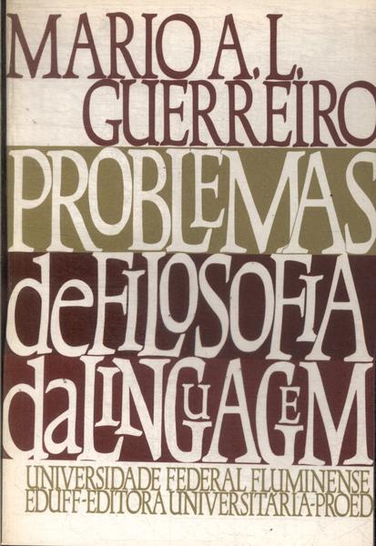 Problemas De Filosofia Da Linguagem