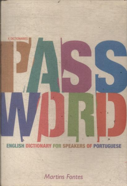 Password: K Dictionaries (2007)