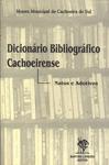 Dicionário Bibliográfico Cachoeirense