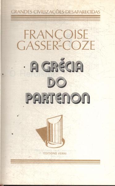 A Grécia Do Partenon