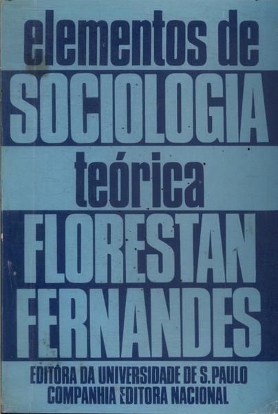 Elementos De Sociologia Teórica