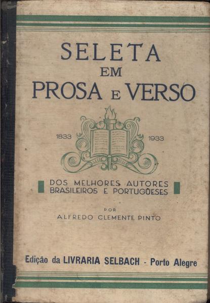 Seleta Em Prosa E Verso