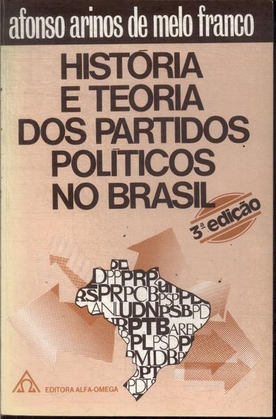 História E Teoria Dos Partidos Políticos No Brasil