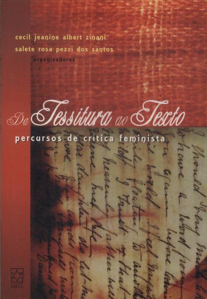 Da Tessitura Ao Texto