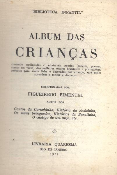 Álbum Das Crianças