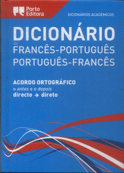 Dicionário De Francês-portugûes, Português-francês (2014)