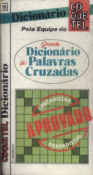 Grande Dicionário De Palavras Cruzadas (1983)