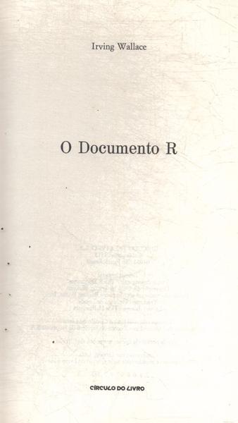 O Documento R