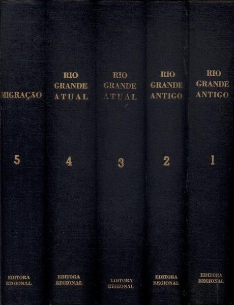 Enciclopédia Rio-grandense (5 Volumes)