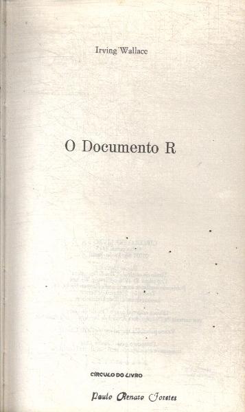 O Documento R