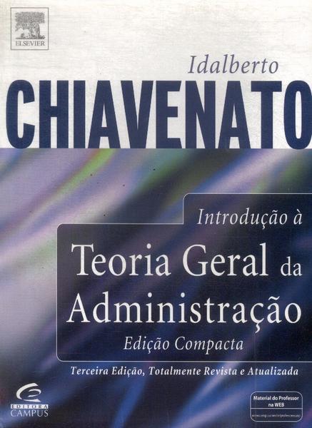 Introdução À Teoria Geral Da Administração