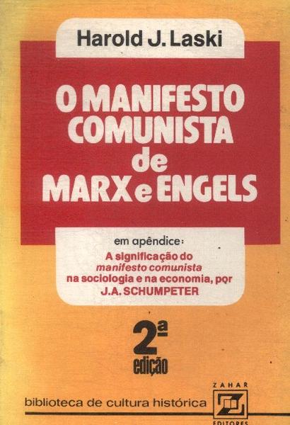 O Manifesto Comunista De Marx E Engels
