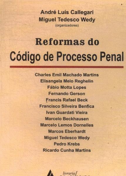 Reformas Do Código De Processo Penal (2009)