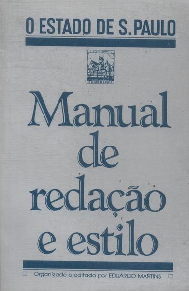 Manual De Redação E Estilo (1992)