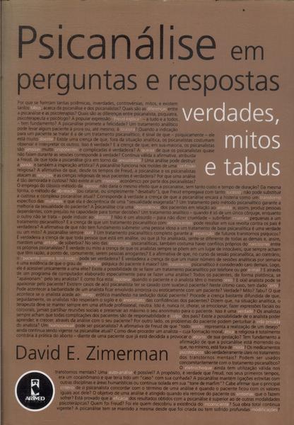 Psicanálise Em Perguntas E Respostas (2005)