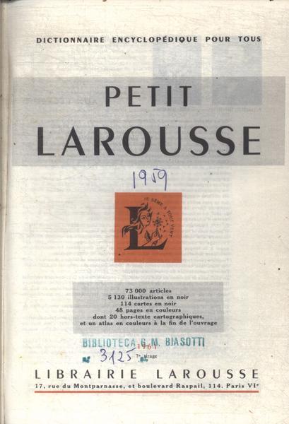 Petit Larousse (1959)