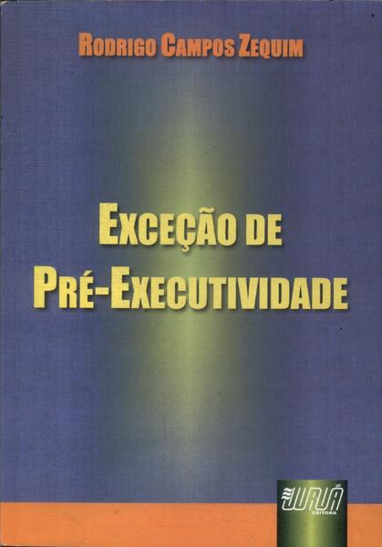Exceção De Pré-executividade (2006)