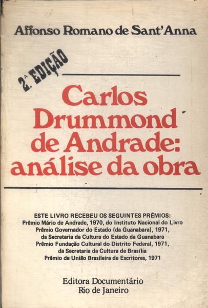 Carlos Drummond De Andrade: Análise Da Obra