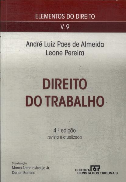 Direito Do Trabalho (2010)