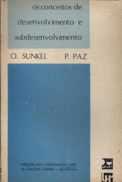 Os Conceitos De Desenvolvimento E Subdesenvolvimento