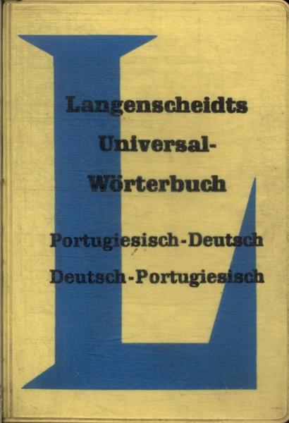 Langenscheidts Universal-wörterbuch: Portugiesisch-deutsch, Deutsch-portugiesisch (1966)