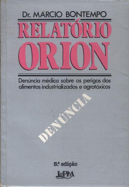 Relatório Orion