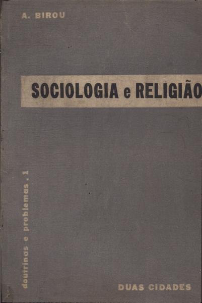Sociologia E Religião