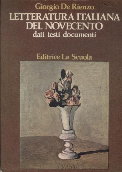 Letteratura Italiana Del Novecento