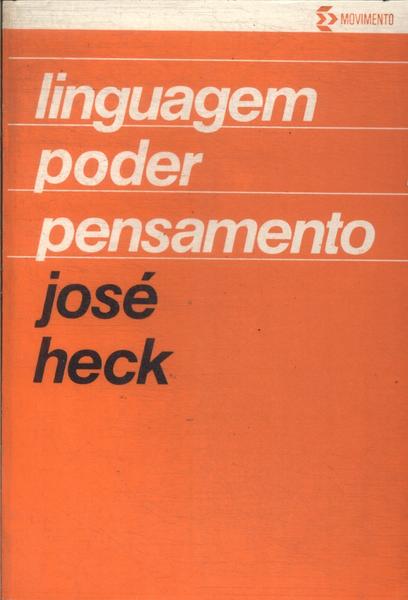 Linguagem, Poder, Pensamento