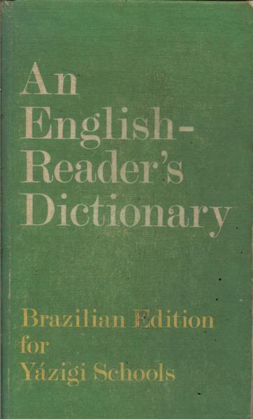 An English-reader's Dictionary (1971)