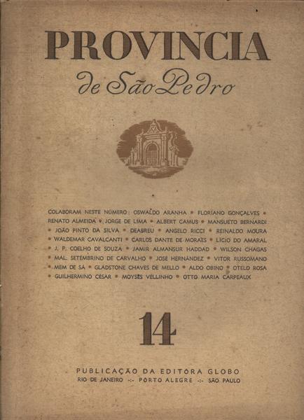 Província De São Pedro Nº 14 (1949)