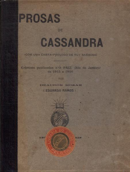 Prosas De Cassandra