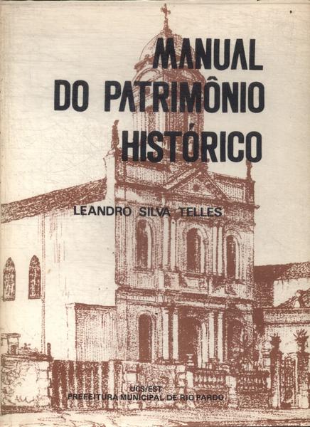 Manual Do Patrimônio Histórico