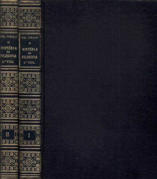 A História Da Filosofia (2 Volumes)
