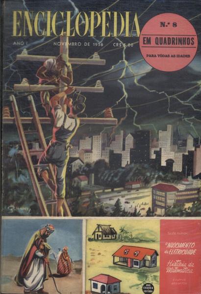 Enciclopédia Em Quadrinhos Nº 8 (Novembro 1956)