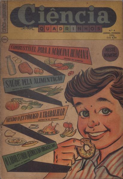 Ciência Em Quadrinhos Nº 4 (Janeiro-Fevereiro 1954)