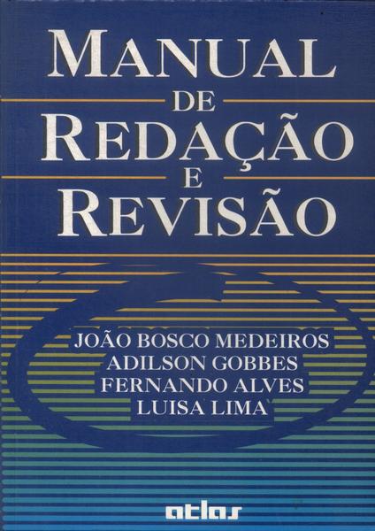 Manual De Redação E Revisão (1995)