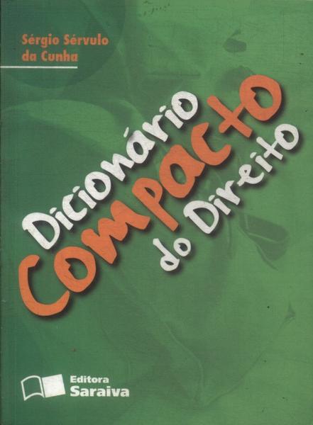 Dicionário Compacto Do Direito (2010)