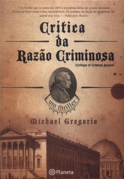 Crítica Da Razão Criminosa