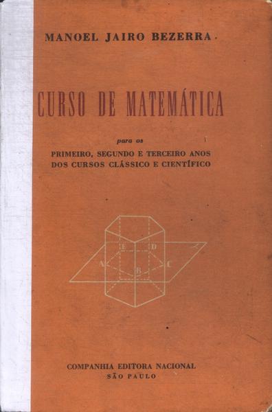 Curso De Matemática (1965)