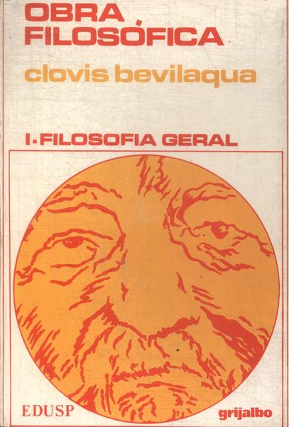 Obra Filosófica: Filosofia Geral Vol 1 (1976)