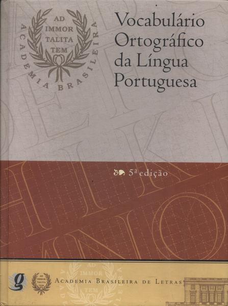 Vocabulário Ortográfico Da Língua Portuguesa (2009)