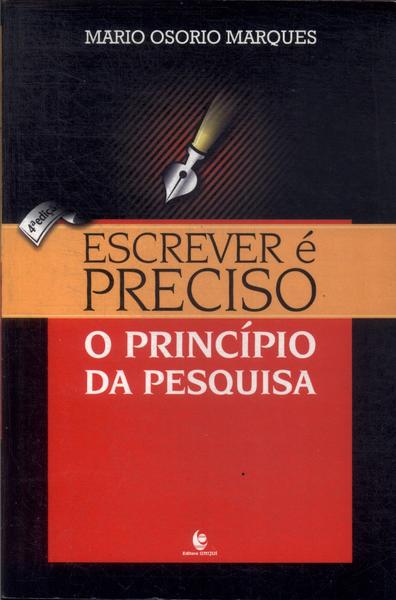 Escrever É Preciso (2001)