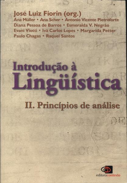 Introdução À Linguística Vol 2 (2008)