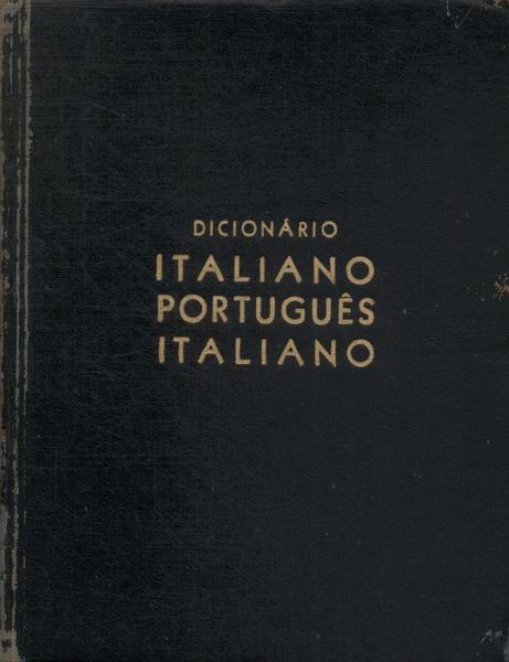 Dicionario Italiano-português Português-Italiano (1957)
