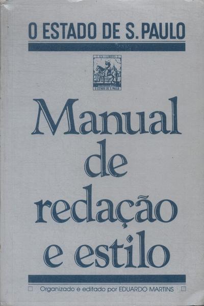 Manual De Redação E Estilo (1990)