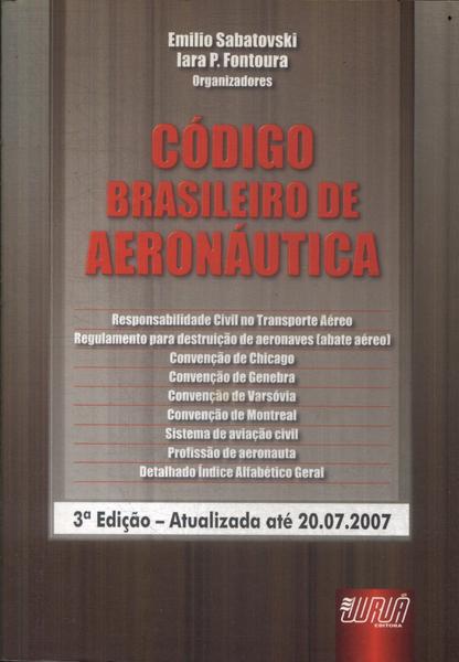 Código Brasileiro De Aeronáutica (2007)