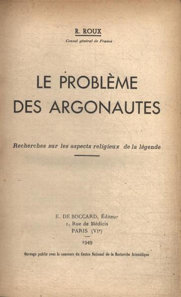 Le Problème Des Argounautes