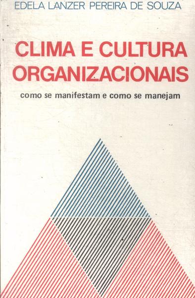 Clima E Cultura Organizacionais