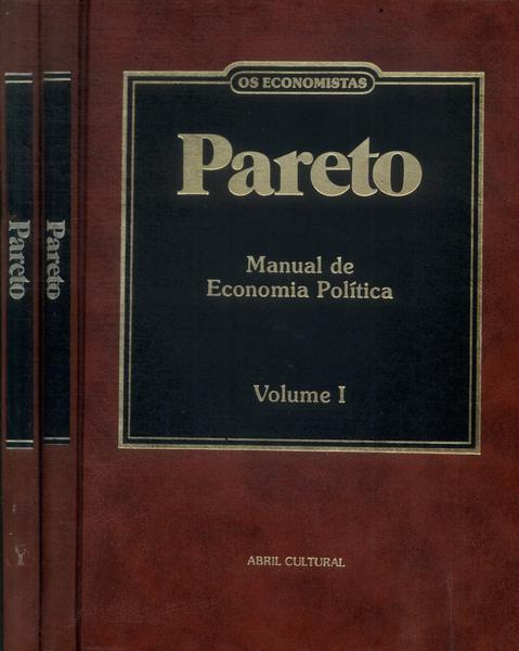Os Economistas: Pareto (2 Volumes)